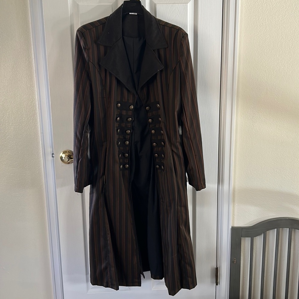 Spirit Halloween Steam Punk costume coat